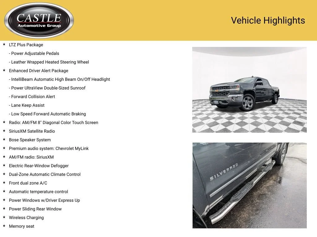 Used 2017 GRAPHITE METALLIC Chevrolet LTZ image 4