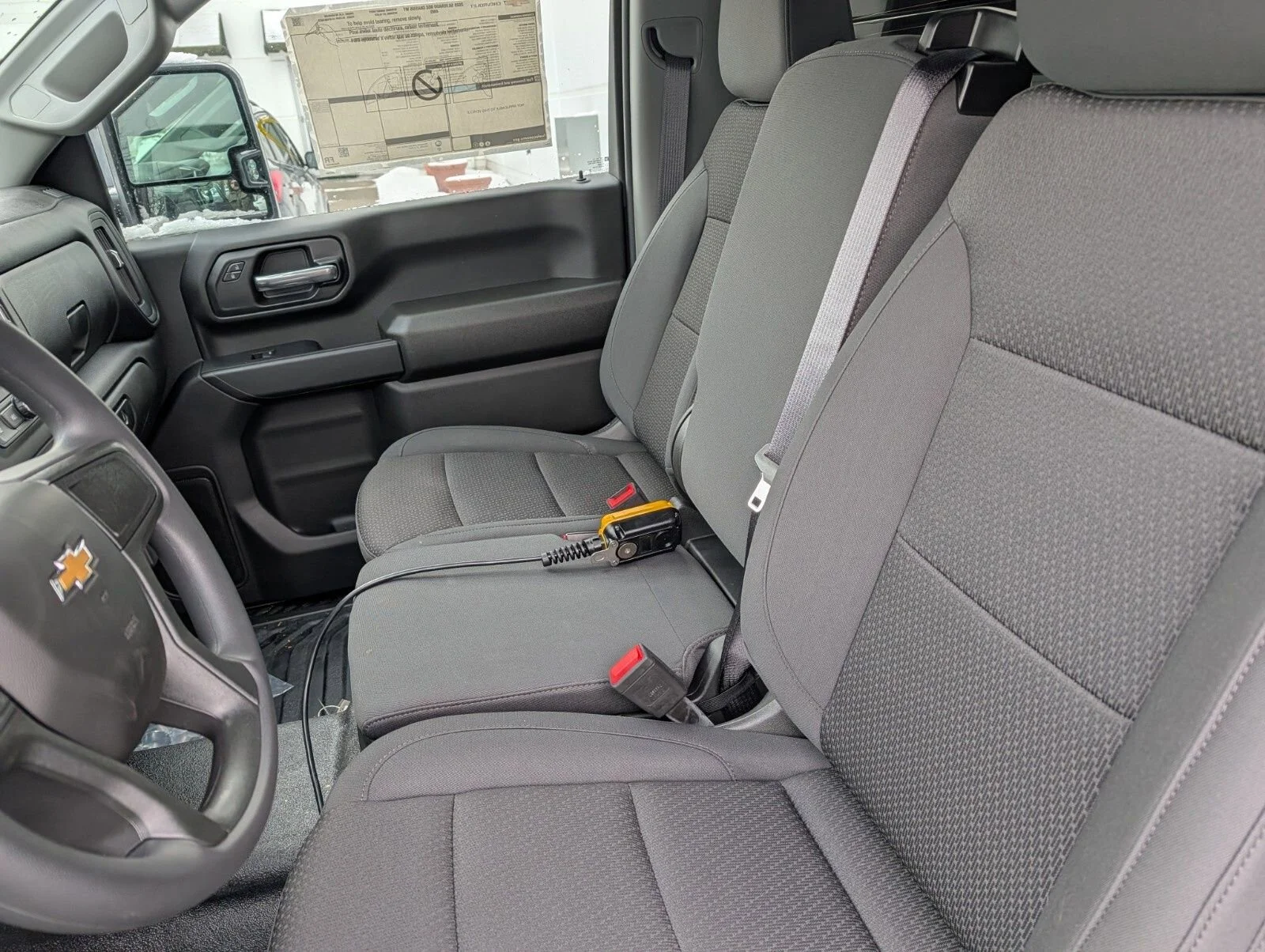 New 2025 Summit White Chevrolet Work Truck image 20