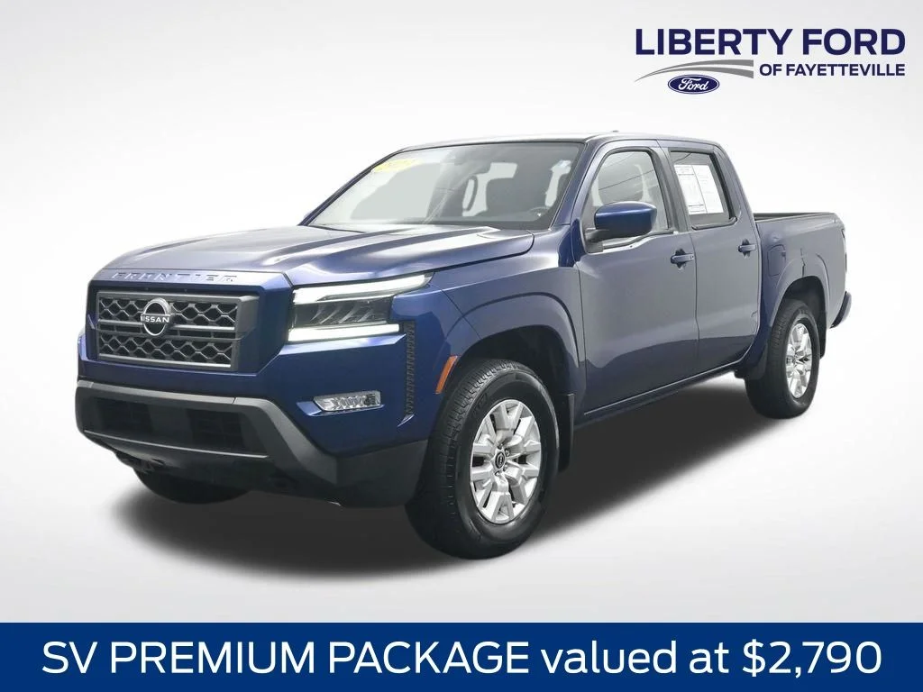 Used 2023 Blue Nissan SV image 1