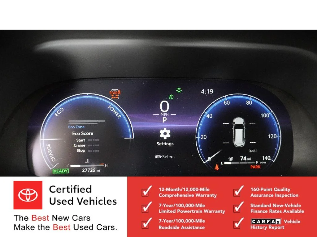 Used 2025 Celestial Silver Metallic Toyota Hybrid Limited image 18