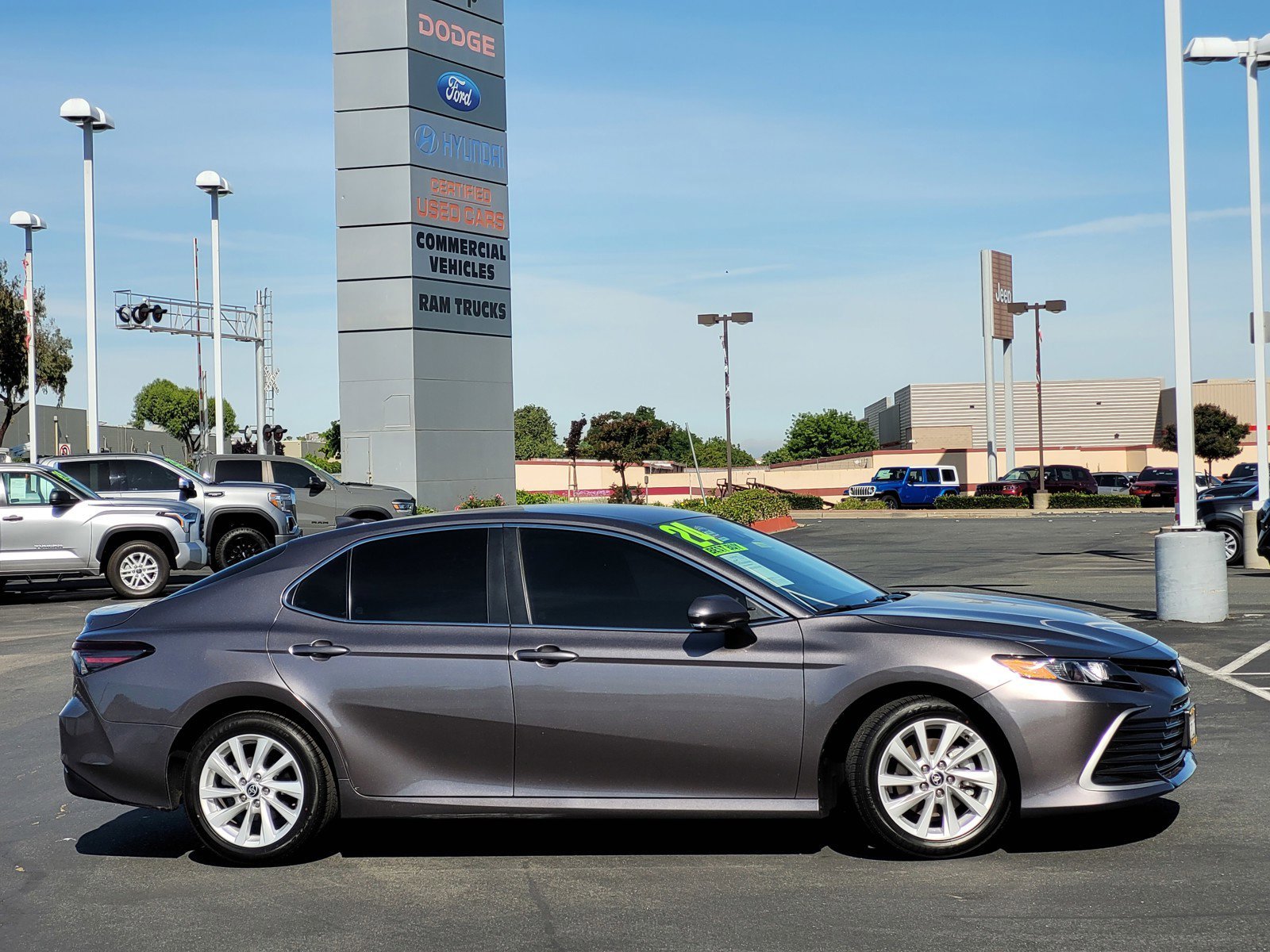 Used 2024 Gray Toyota LE image 3