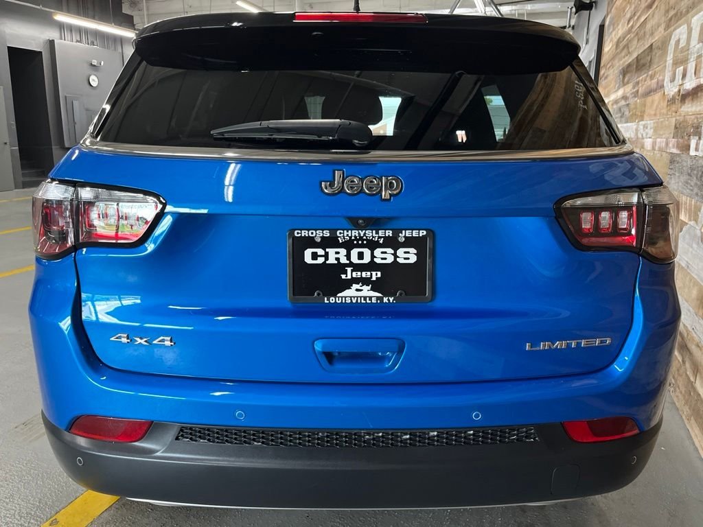 Used 2023 Laser Blue Jeep Limited image 7