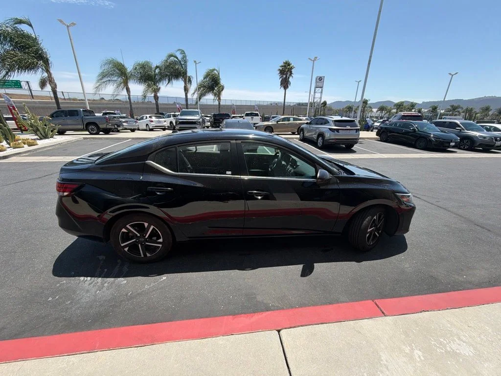 Used 2024 Black Nissan SV image 7