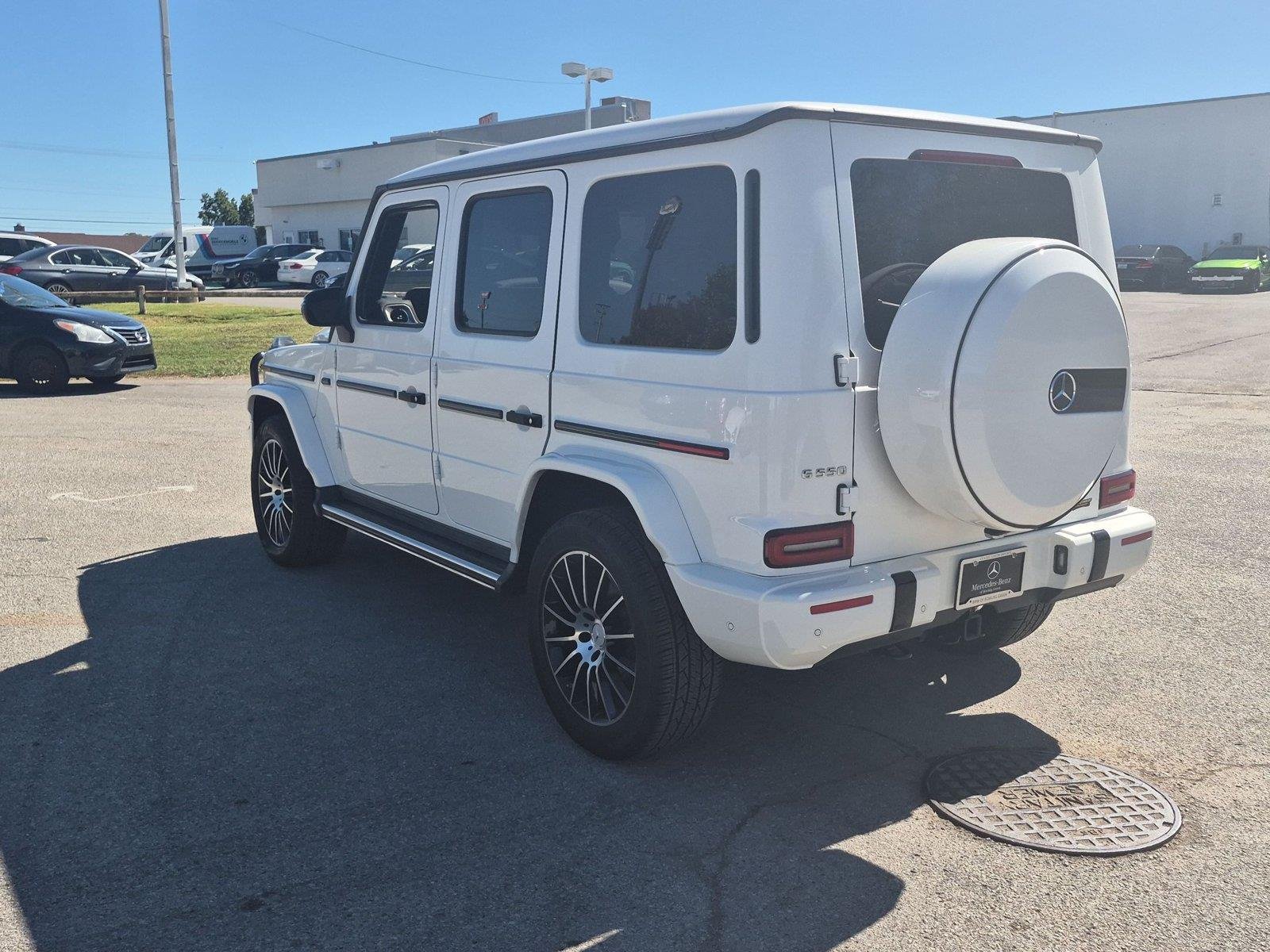 Used 2021 Polar White Mercedes-Benz G 550 image 3
