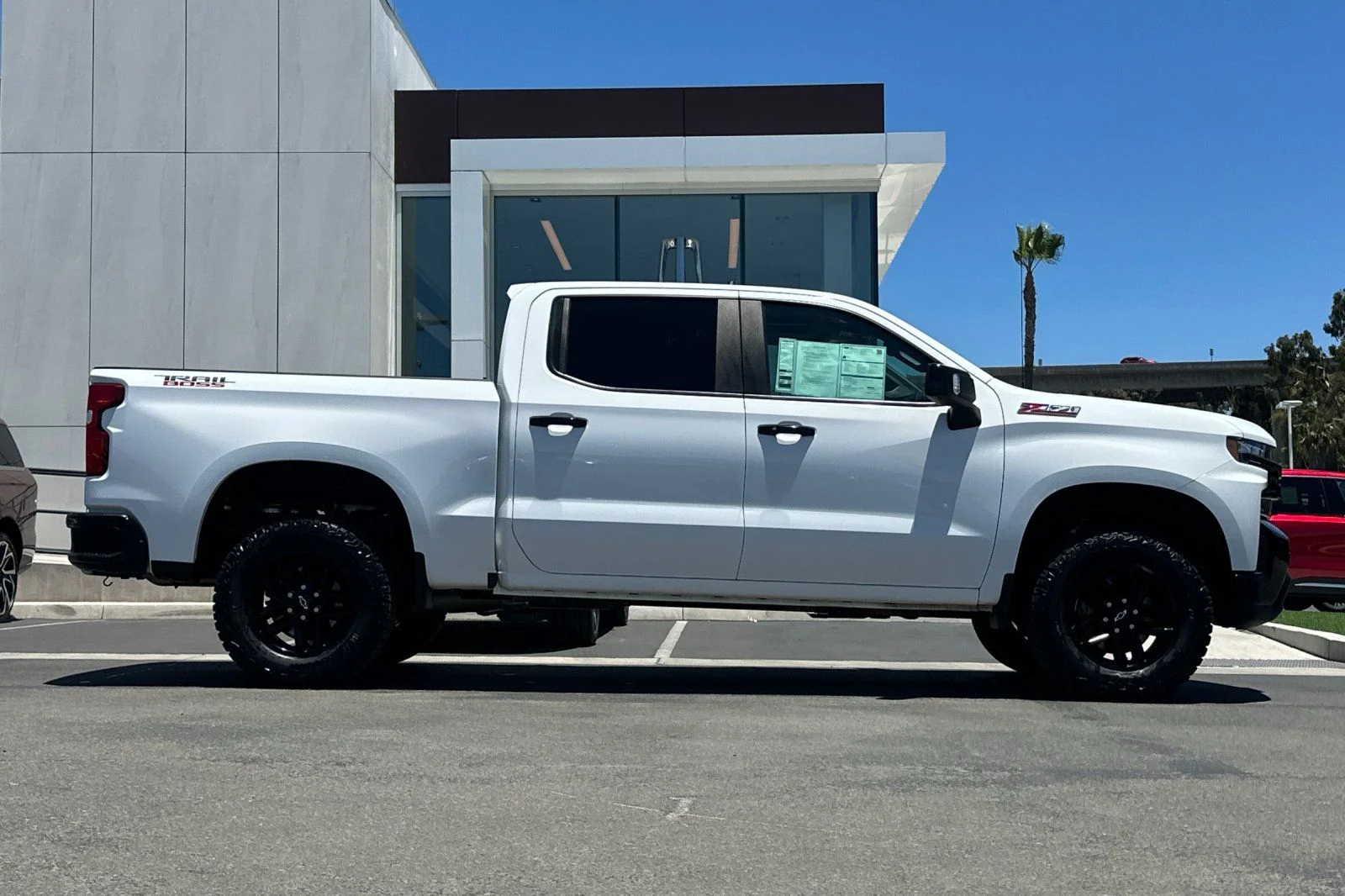 Certified Used 2021 Summit White Chevrolet LT Trail Boss image 2