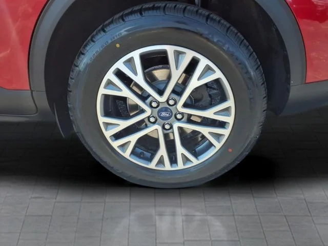 Certified Used 2021 Red Metallic Ford SEL image 9