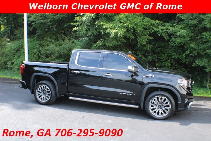 Certified Used 2025 Onyx Black GMC Denali Ultimate image 1