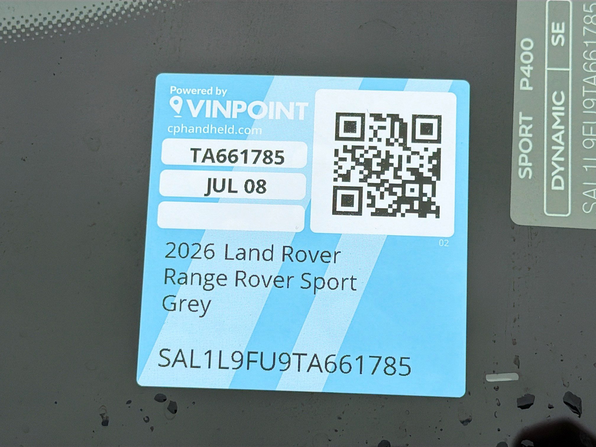 New 2026 Carpathian Grey Land Rover Dynamic SE image 44