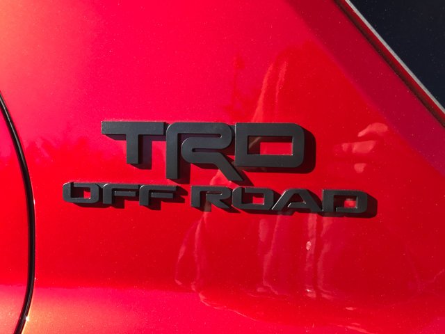 Used 2025 Supersonic Red Toyota TRD Off Road Premium image 10
