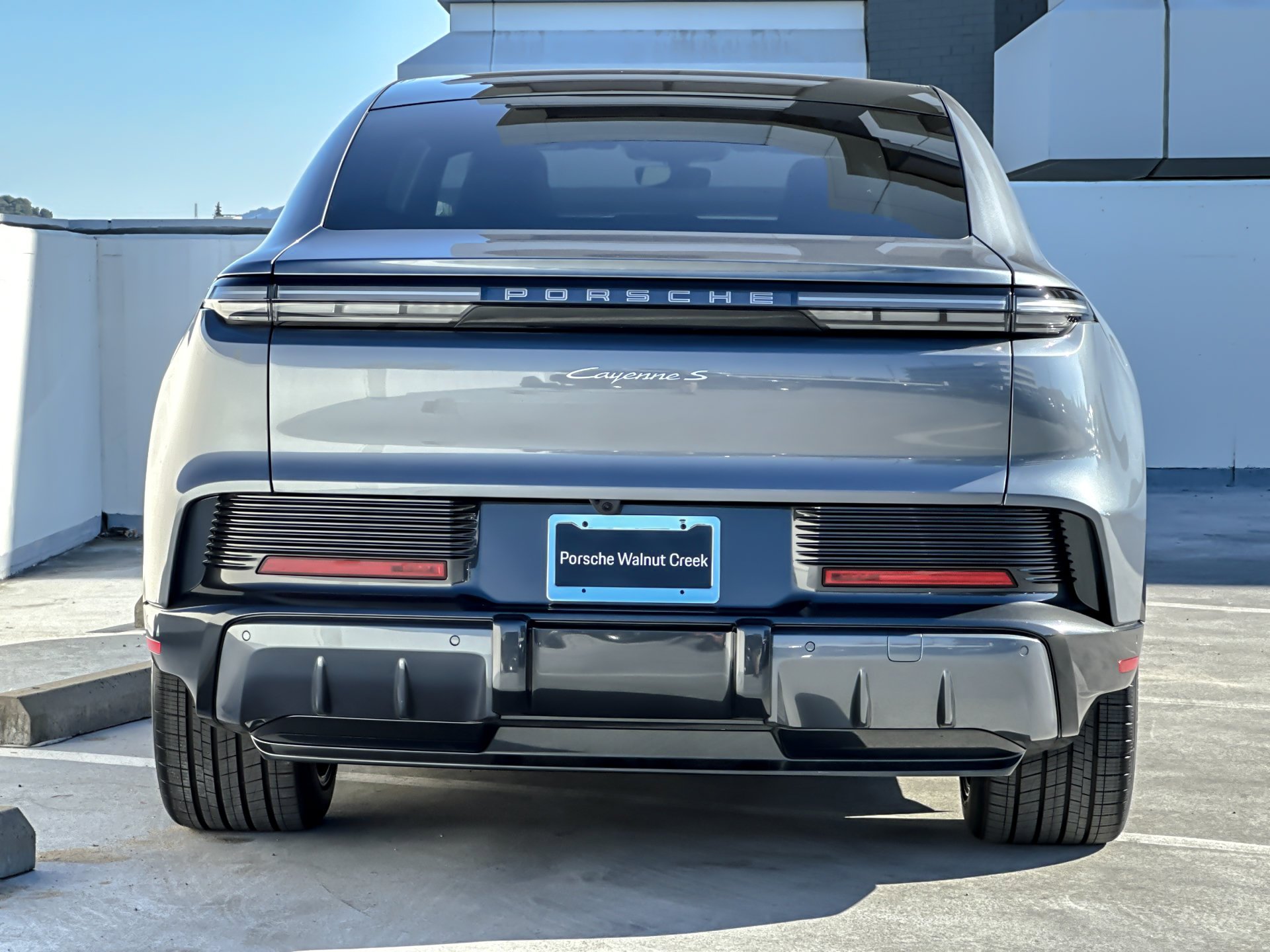 New 2026 Vanadium Grey Metallic Porsche S Coupe Electric image 8