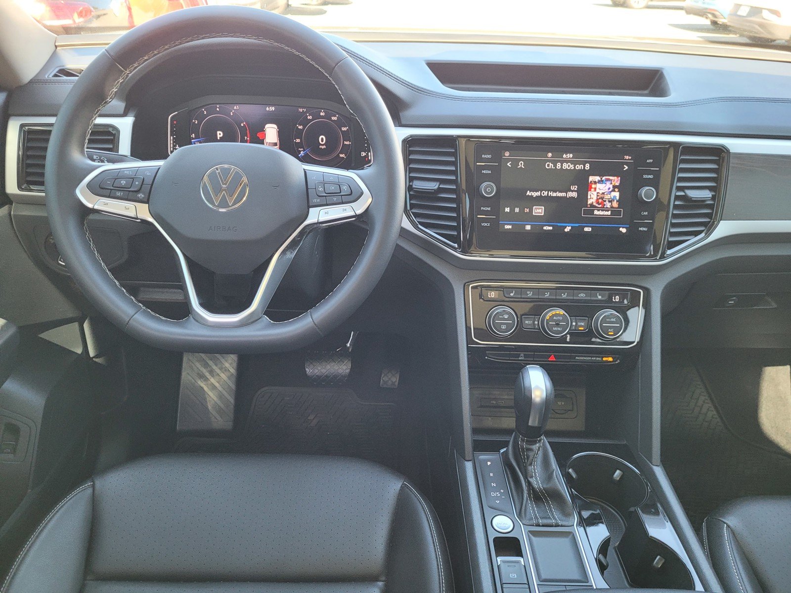 Certified Used 2023 White Volkswagen 3.6L V6 SE w/Technology image 7