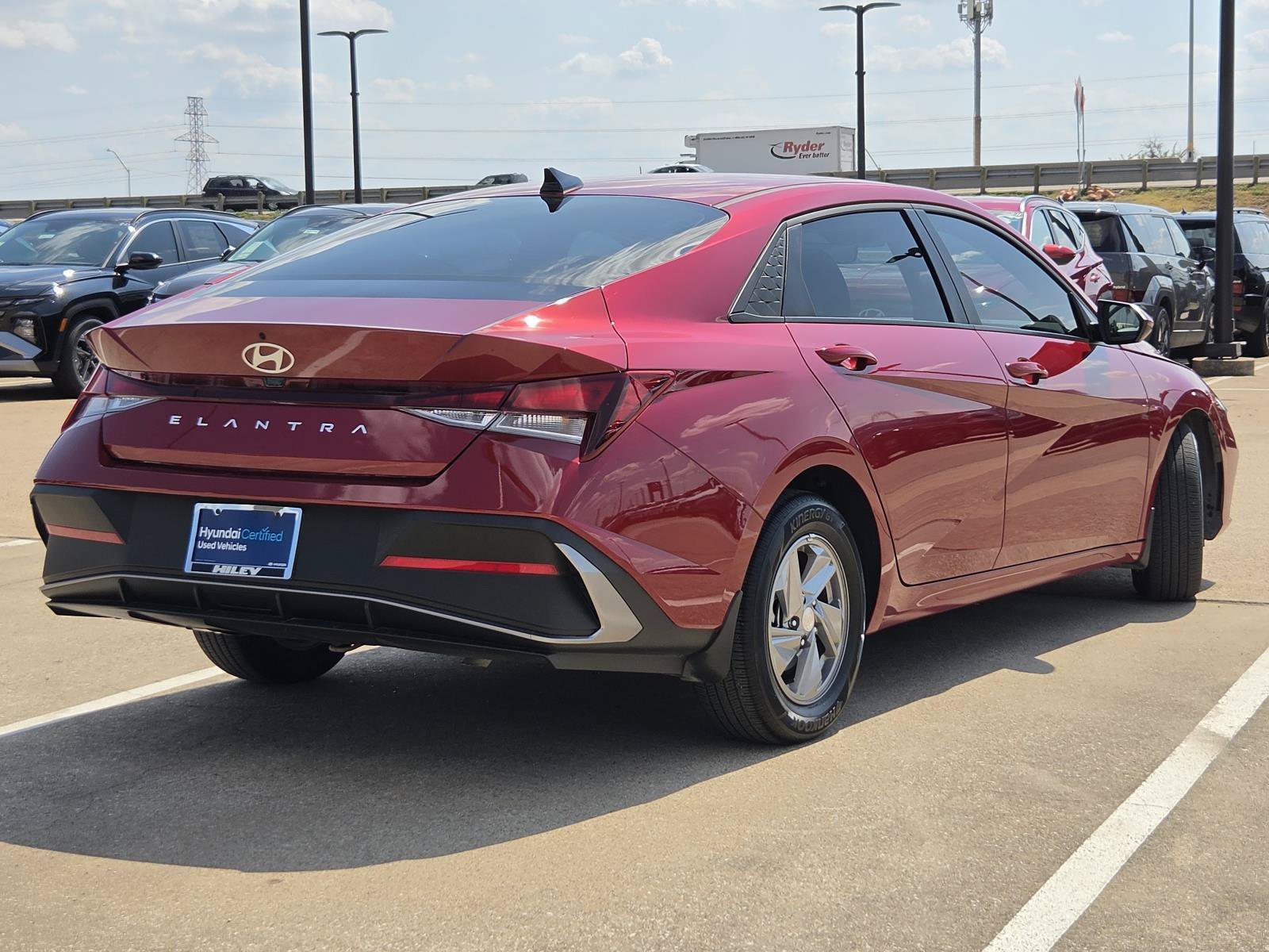 Certified Used 2025 Ultimate Red Hyundai SE image 4