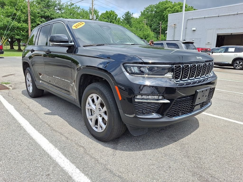 Used 2022 Black Jeep Limited image 1