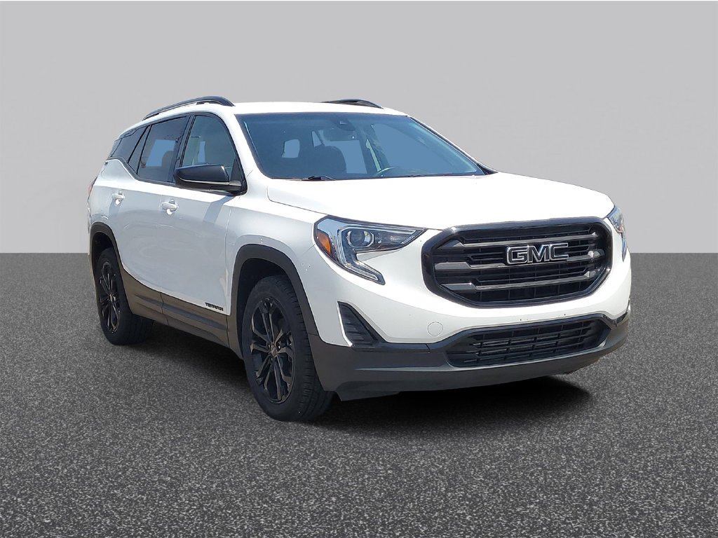 Used 2021 Summit White GMC SLE image 4