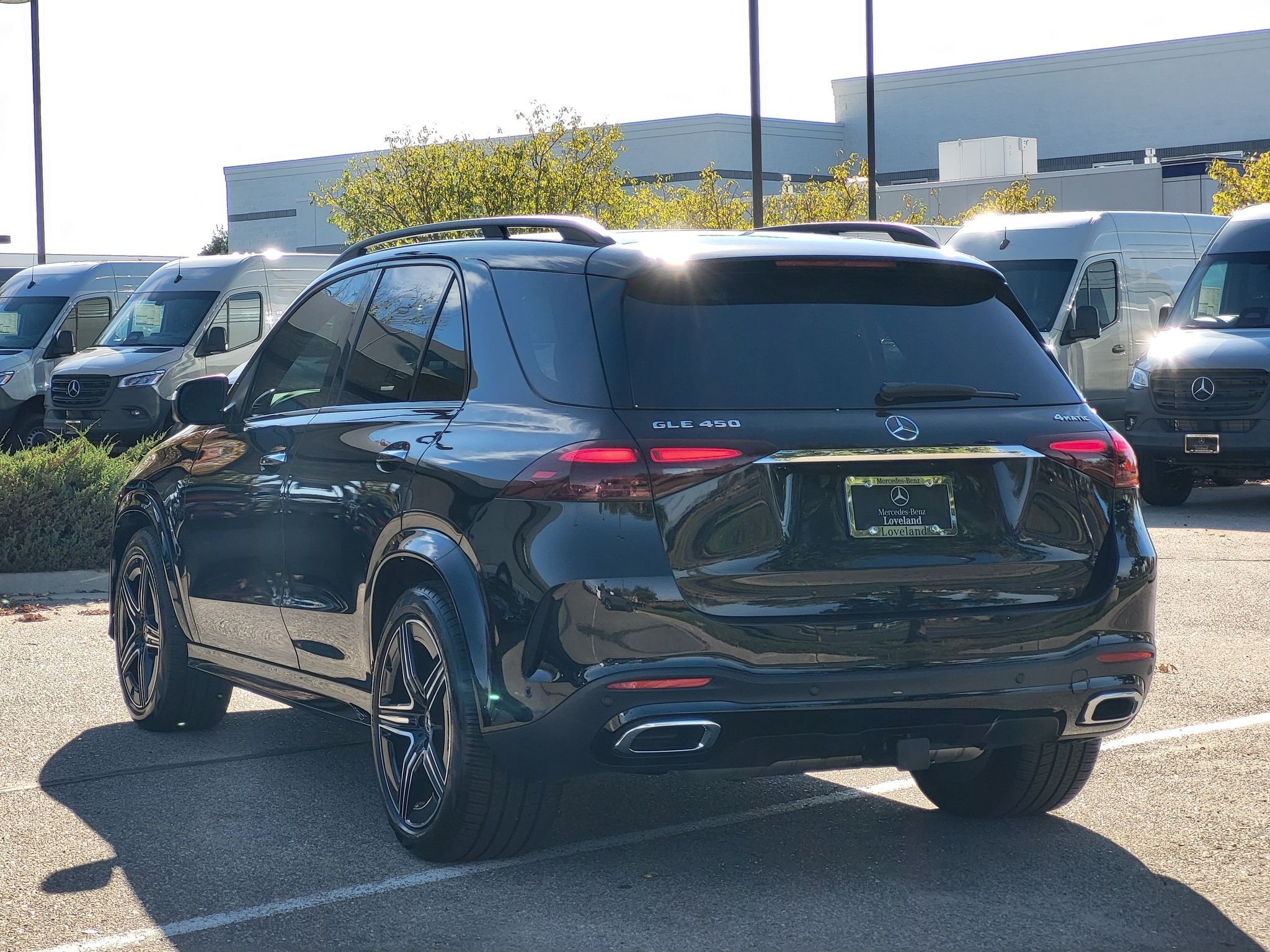 Certified Used 2025 Obsidian Black Metallic Mercedes-Benz GLE450 4MATIC® image 5