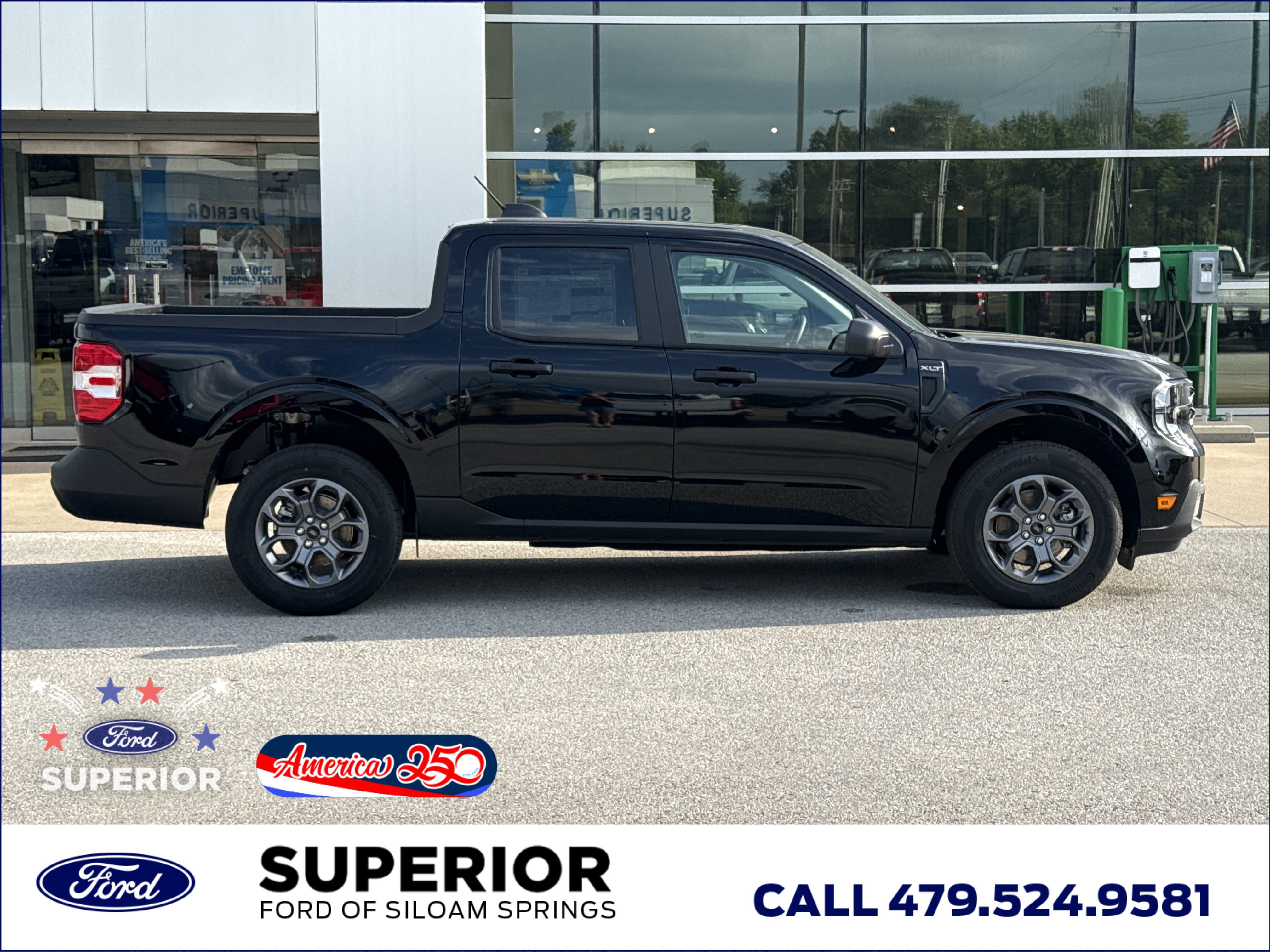 New 2026 Shadow Black Ford XLT image 2