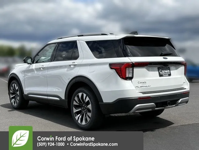 New 2026 Star White Metallic Tri-Coat Ford Platinum image 14