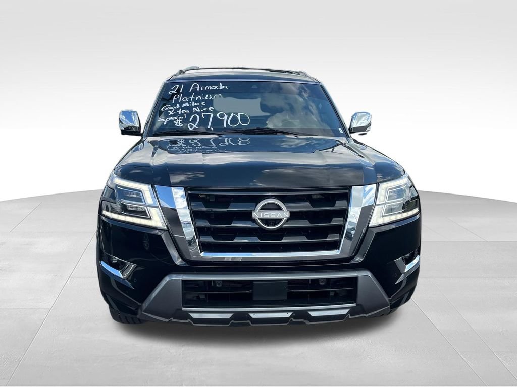Used 2021 Black Nissan Platinum image 8