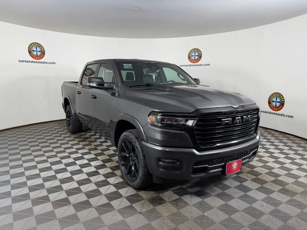 New 2026 Granite Crystal Metallic Clear-Coat Exterior Paint RAM Laramie image 24