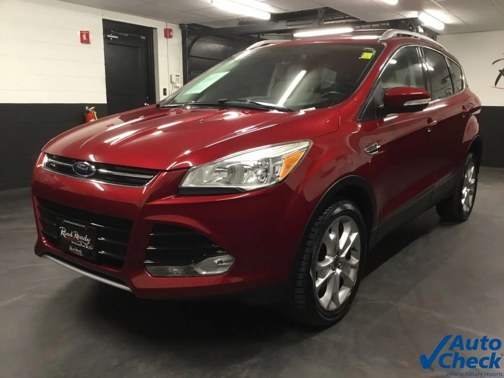 Used 2014 Red Ford Titanium image 5