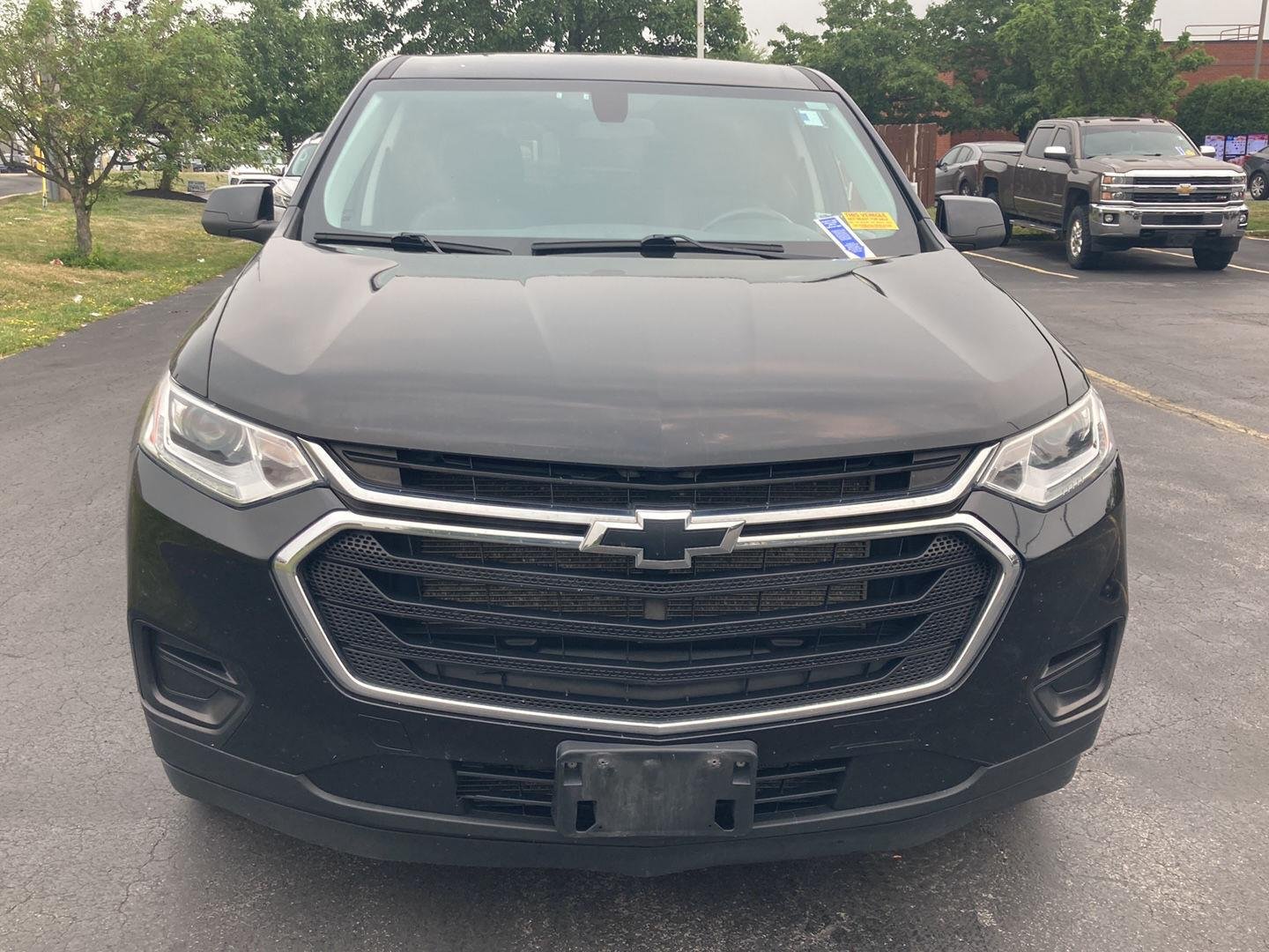 Used 2021 Chevrolet Traverse LS with VIN 1GNEVFKW1MJ170080 for sale in Hamburg, NY