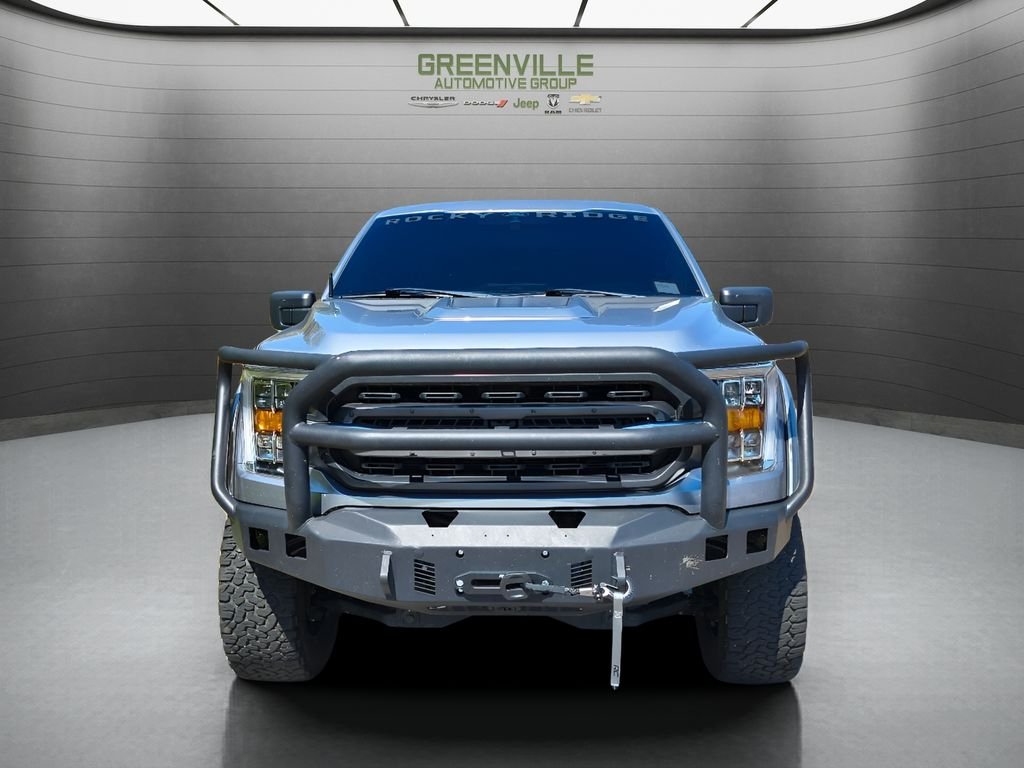Used 2022 Iconic Silver Metallic Ford XLT image 4