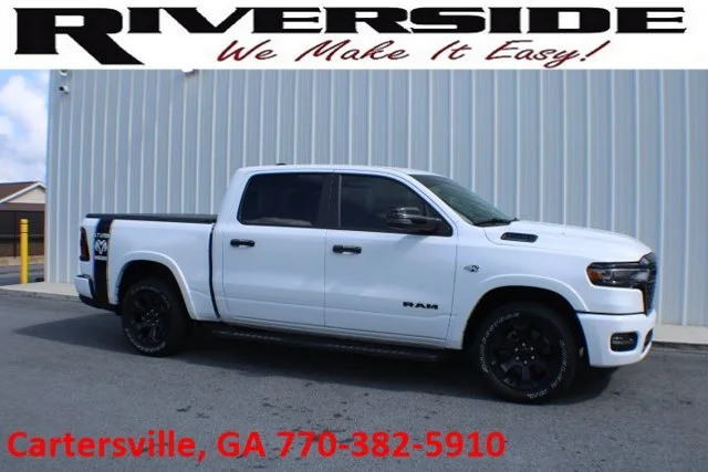 Used 2026 Bright White Clearcoat Ram Big Horn image 1