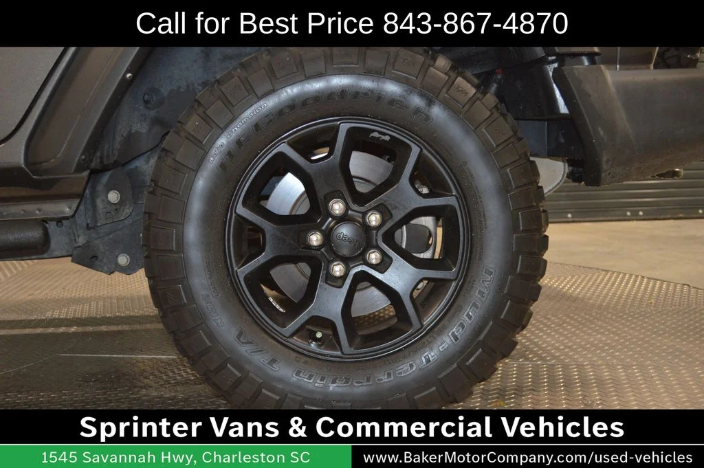 Used 2022 Gray Jeep Unlimited Willys image 12