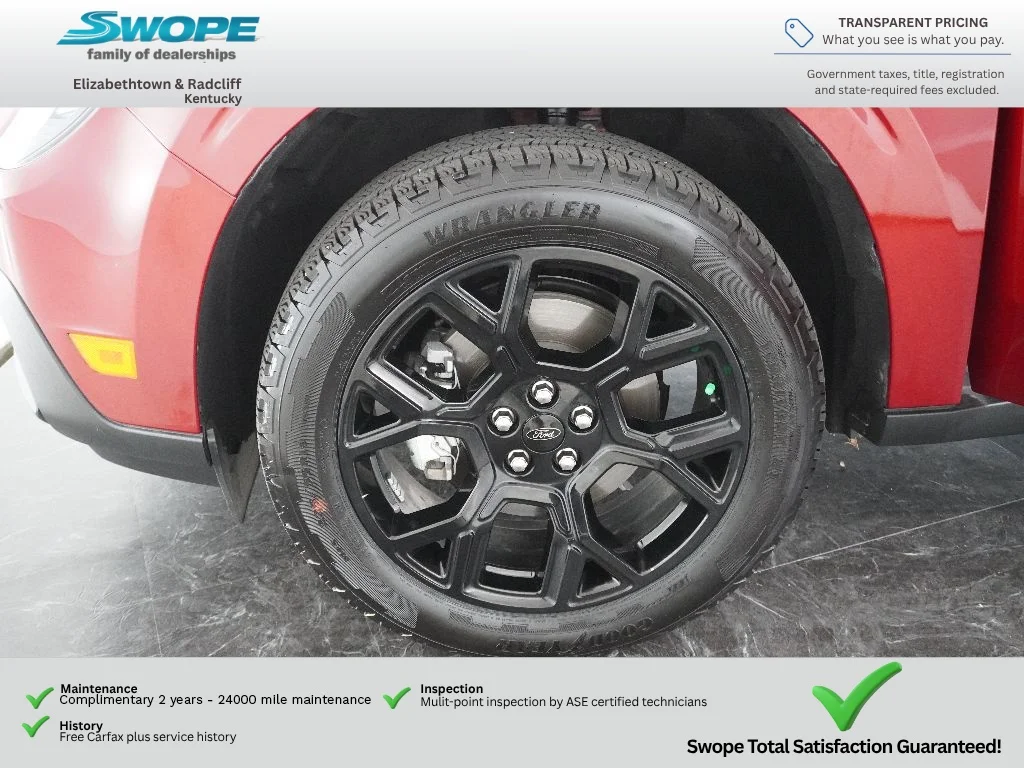 Used 2025 Ruby Red Metallic Ford XLT image 27