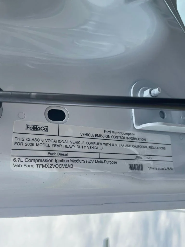 New 2026 Oxford White Ford F-550® XL image 28