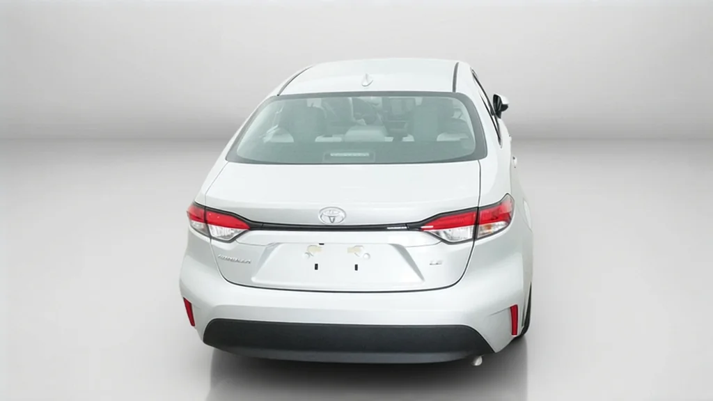 New 2027 Classic Silver Metallic Toyota LE image 25