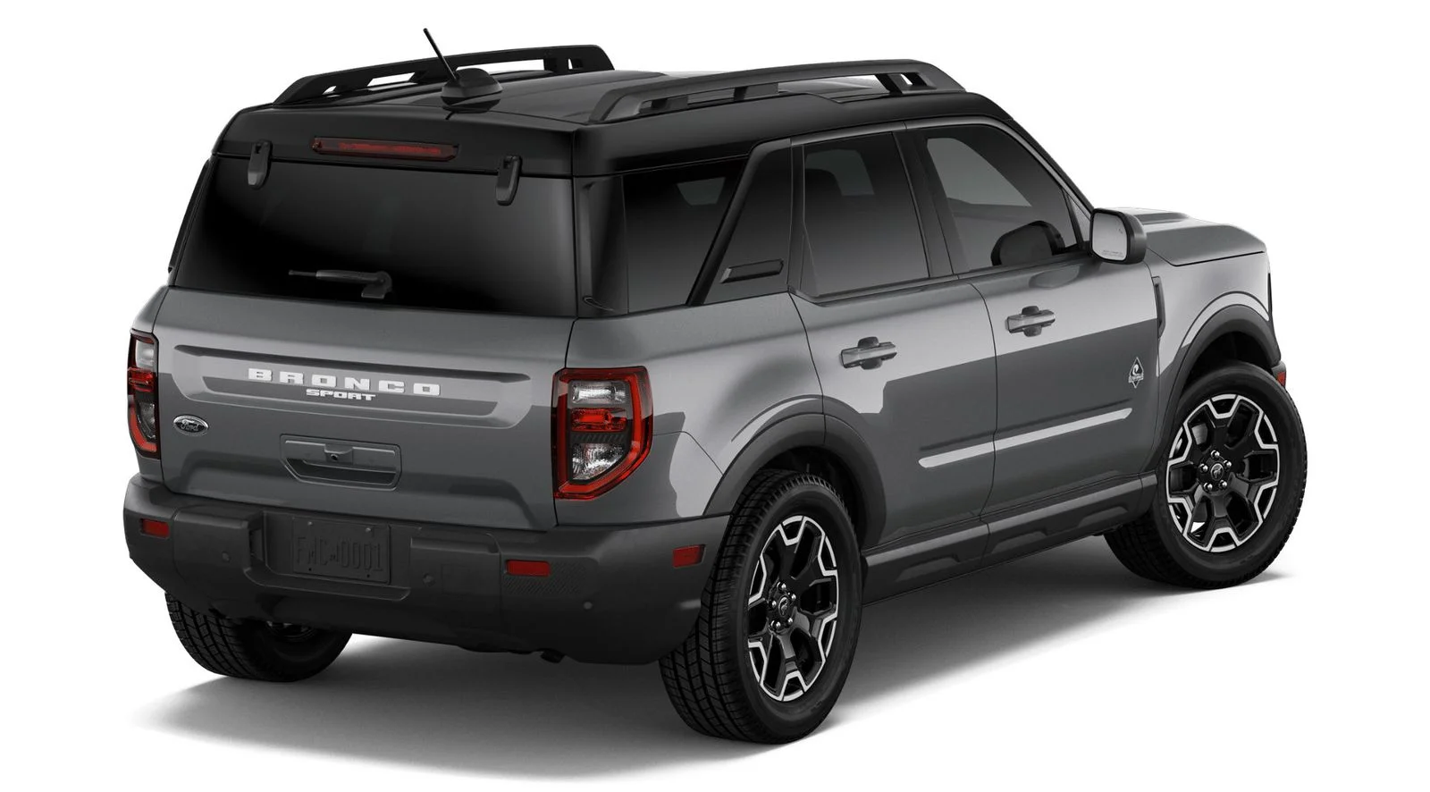 New 2026 Carbonized Gray Metallic Ford Outer Banks® image 3