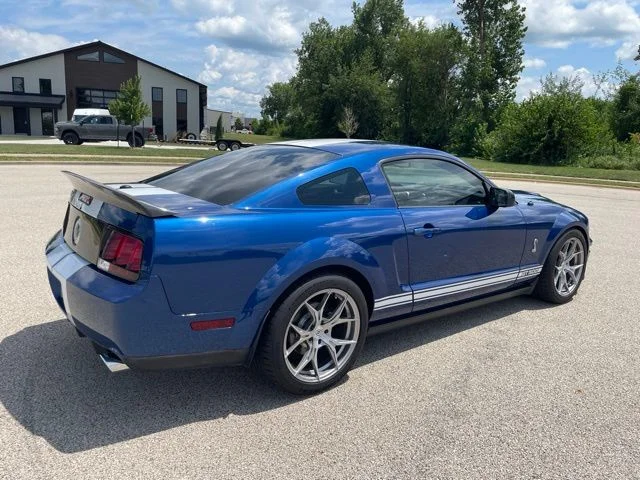 Used 2009 Blue Ford Shelby GT500 image 3