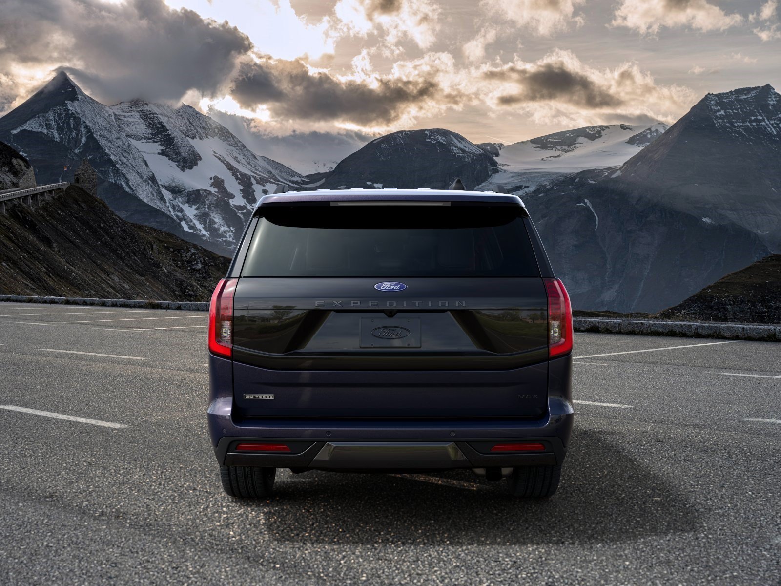 New 2027 Blue Ember Metallic Ford Platinum image 7