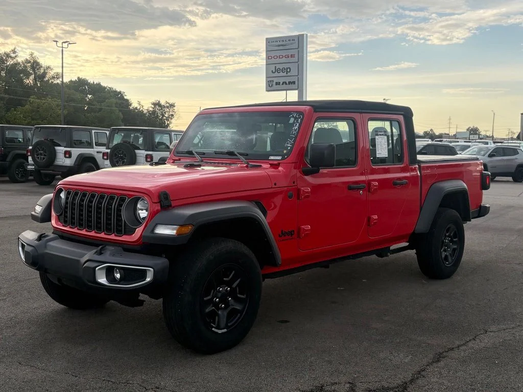 Used 2024 Red Jeep Sport image 3