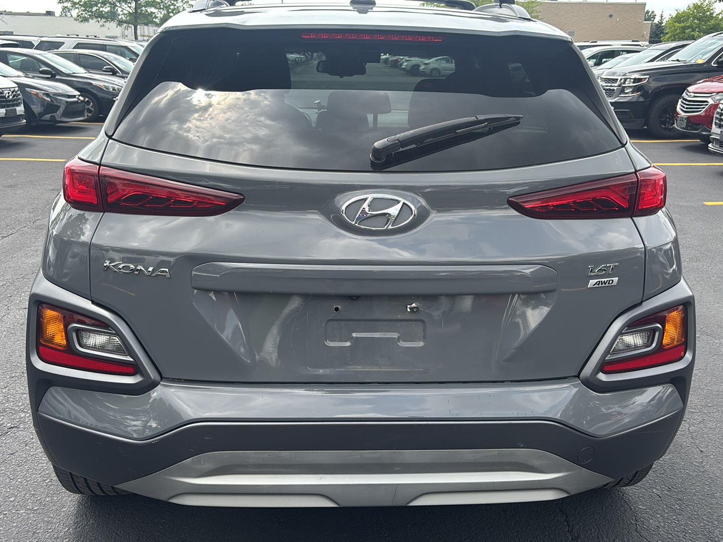 Used 2021 Galactic Gray Hyundai NIGHT image 5