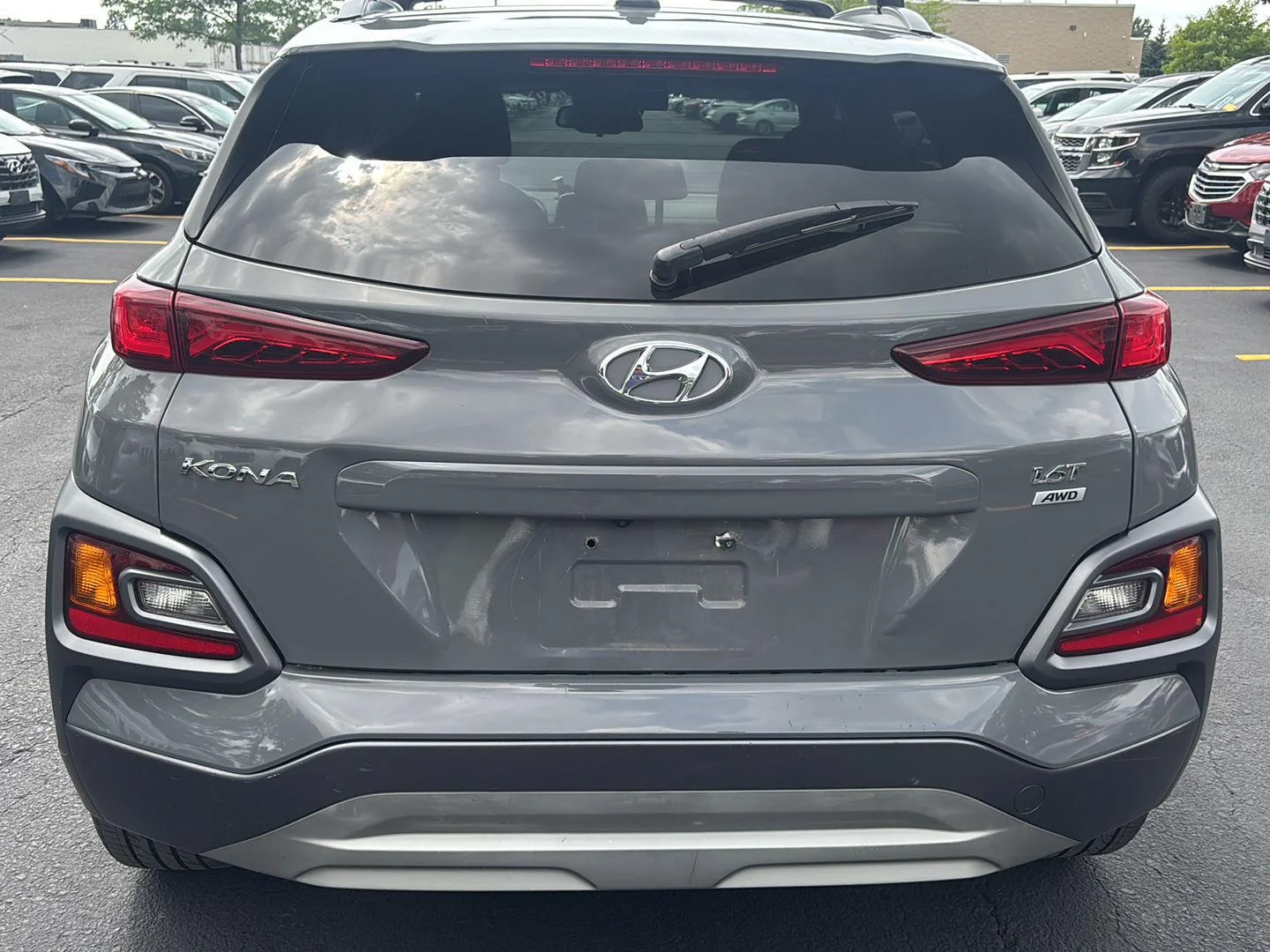 Used 2021 Galactic Gray Hyundai NIGHT image 5