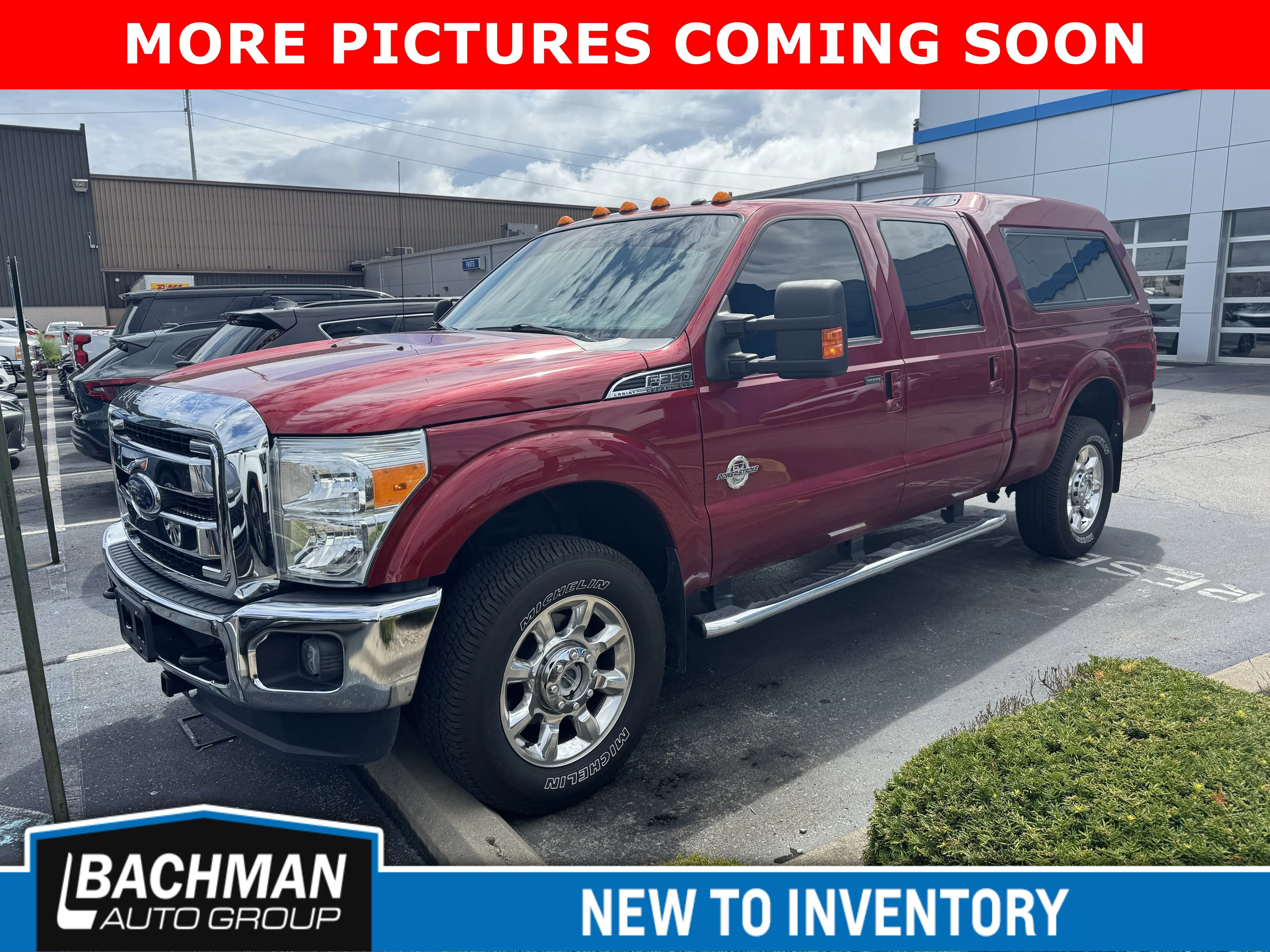 Used 2016 Ruby Red Metallic Tinted Clearcoat Ford Lariat image 3