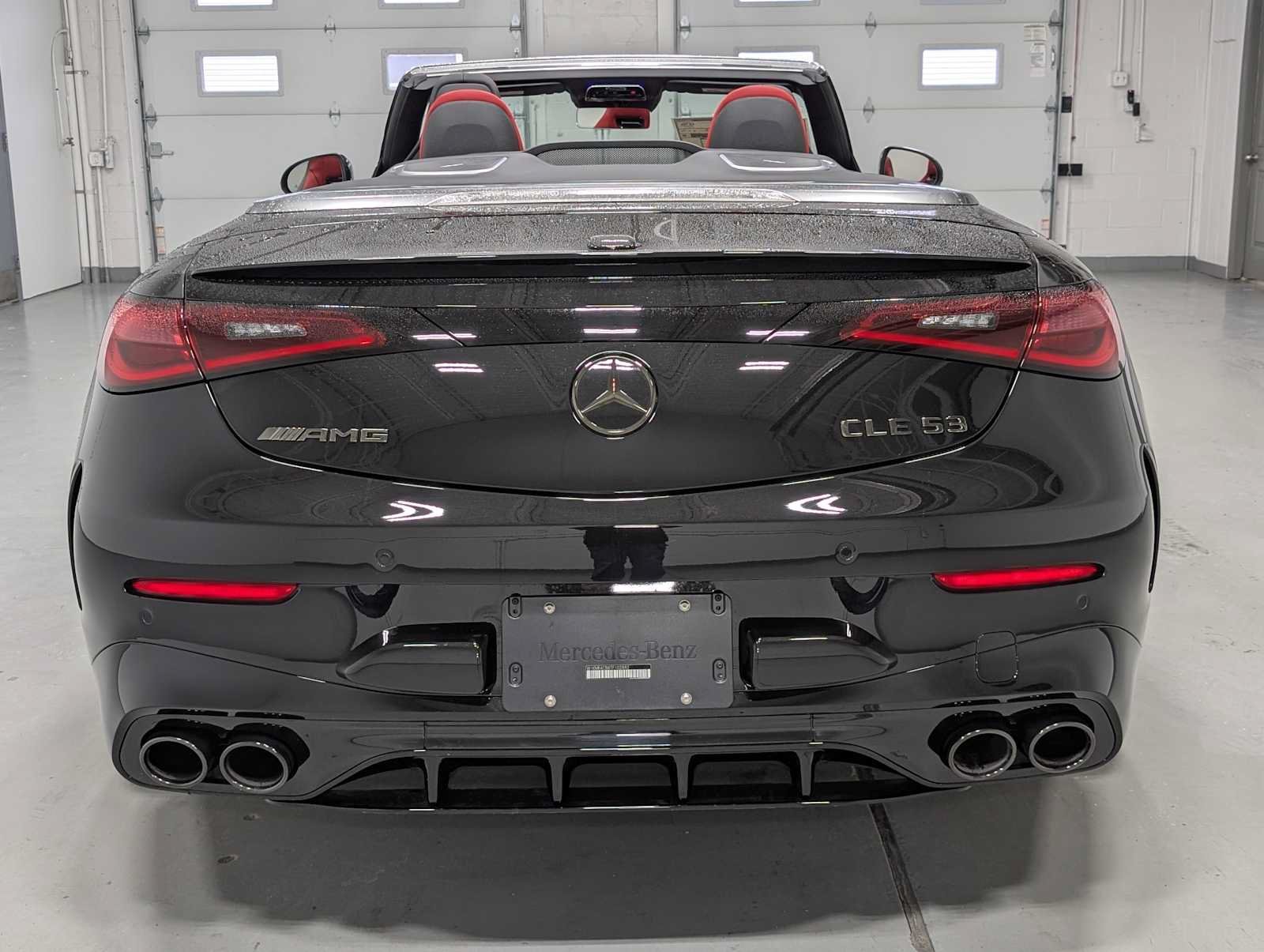 New 2026 Obsidian Black Metallic Mercedes-Benz AMG® CLE 53 4MATIC+ Cabriolet image 9