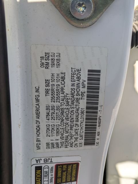 Used 2019 White Acura Advance Package image 24