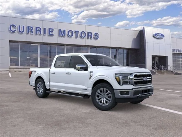 New 2026 Star White Metallic Tri-Coat Ford Lariat image 7