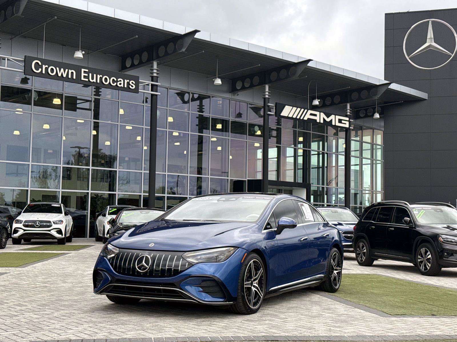 Certified Used 2023 Starling Blue Metallic Mercedes-Benz Base image 1