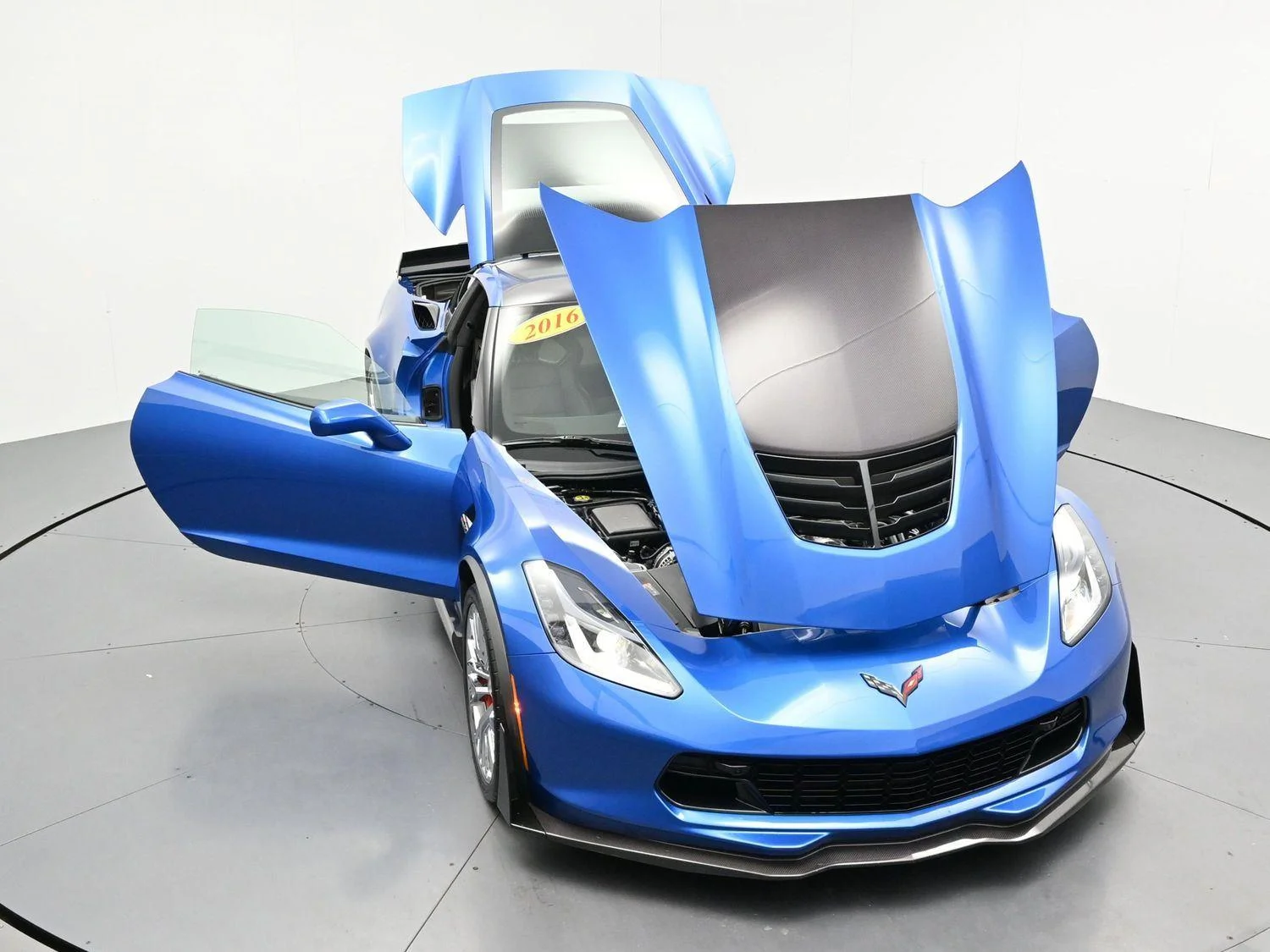 Used 2016 LAGUNA BLUE METALLIC TINTCOAT Chevrolet Z06 3LZ image 47