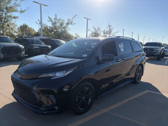 Used 2025 Black Toyota XSE image 3