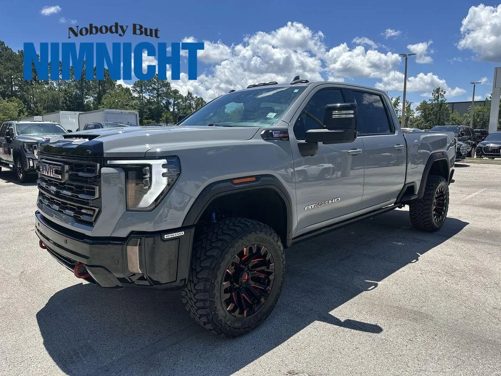 Certified Used 2024 Thunderstorm Gray GMC AT4X image 1