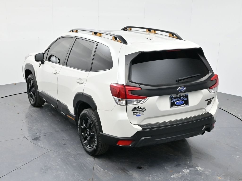 Used 2023 Crystal White Pearl Subaru Wilderness image 43