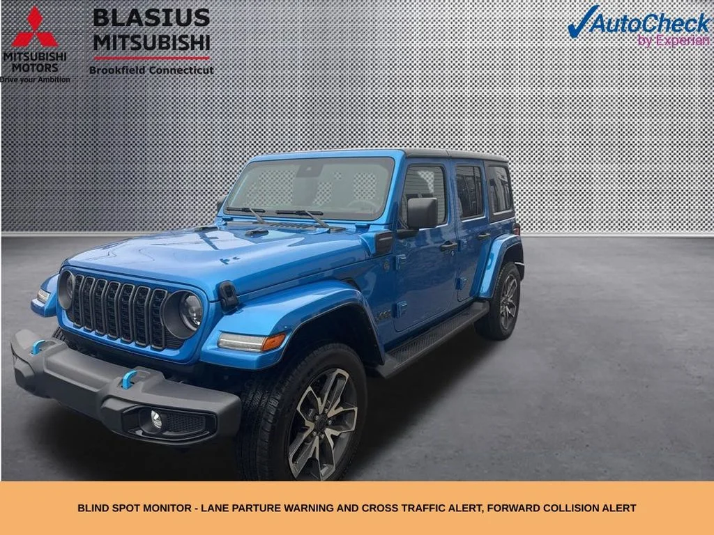 Used 2024 Blue Jeep Sport S 4xe image 9