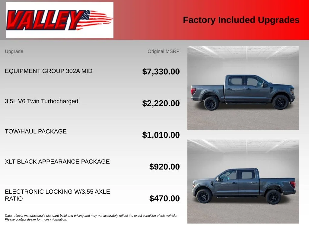 New 2026 Carbonized Gray Metallic Ford XLT image 4
