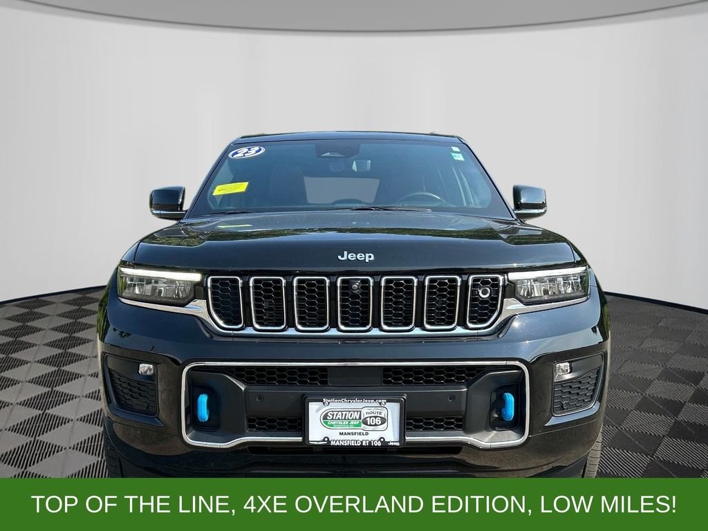 Used 2023 Black Jeep Overland 4xe image 8