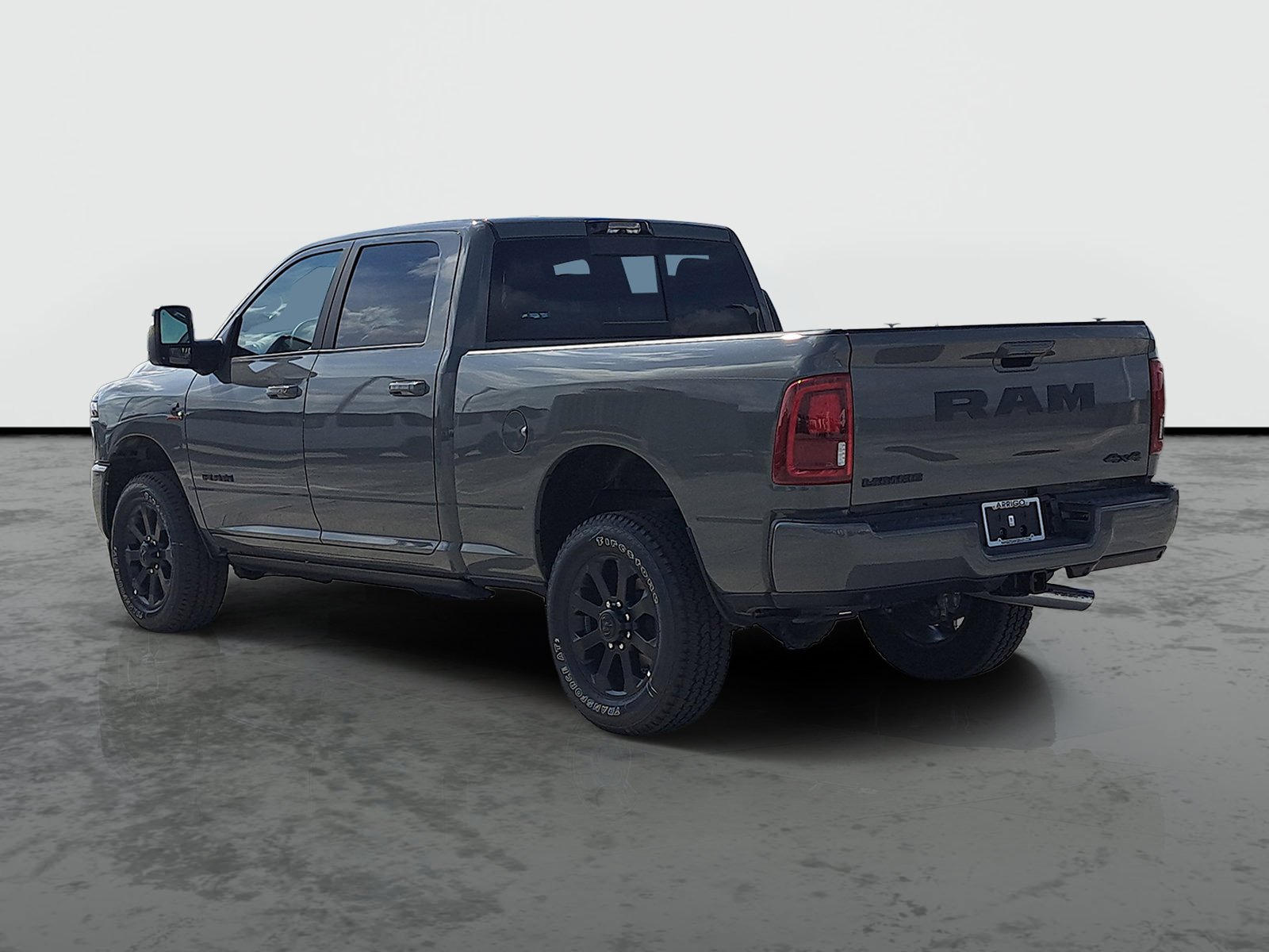 New 2026 Ceramic Gray Clear-Coat Exterior Paint RAM Laramie image 2